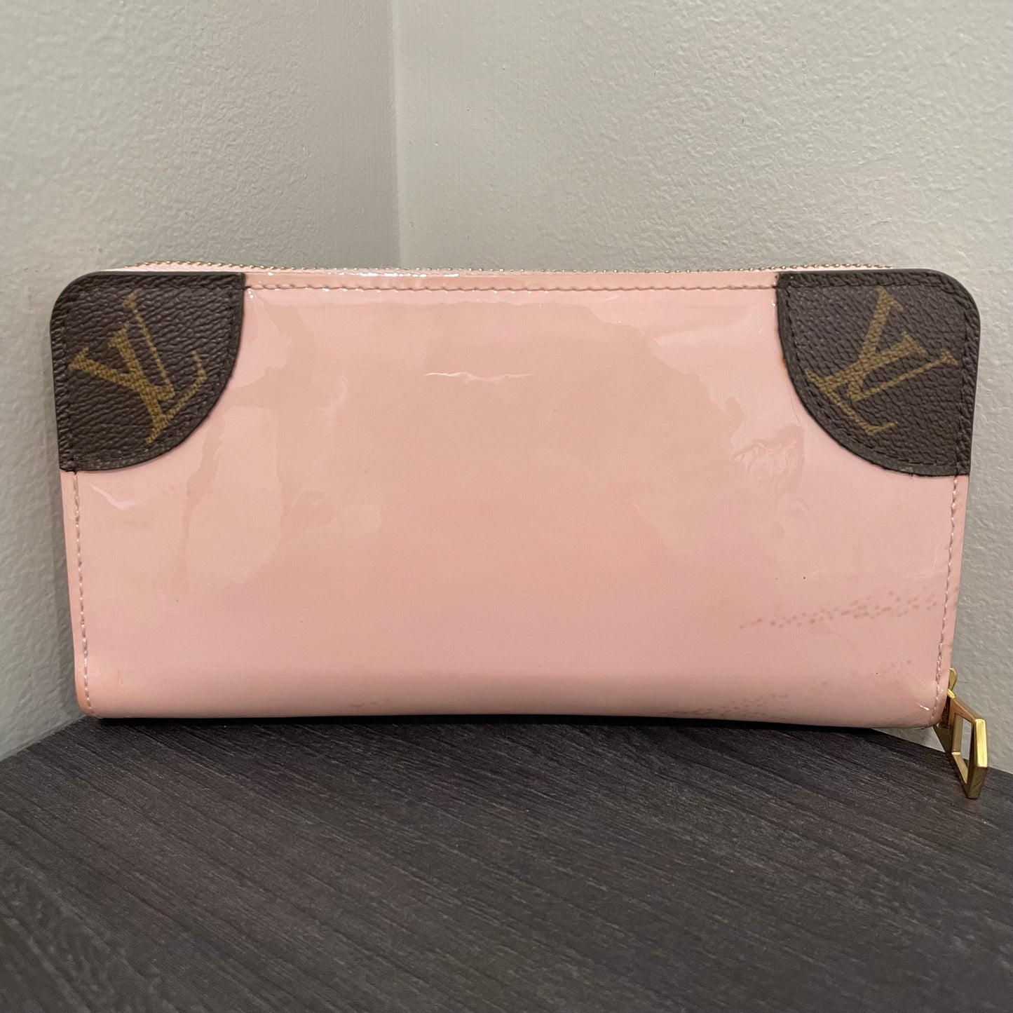 Louis Vuitton Vernis Venice Zippy Wallet & Storage Box