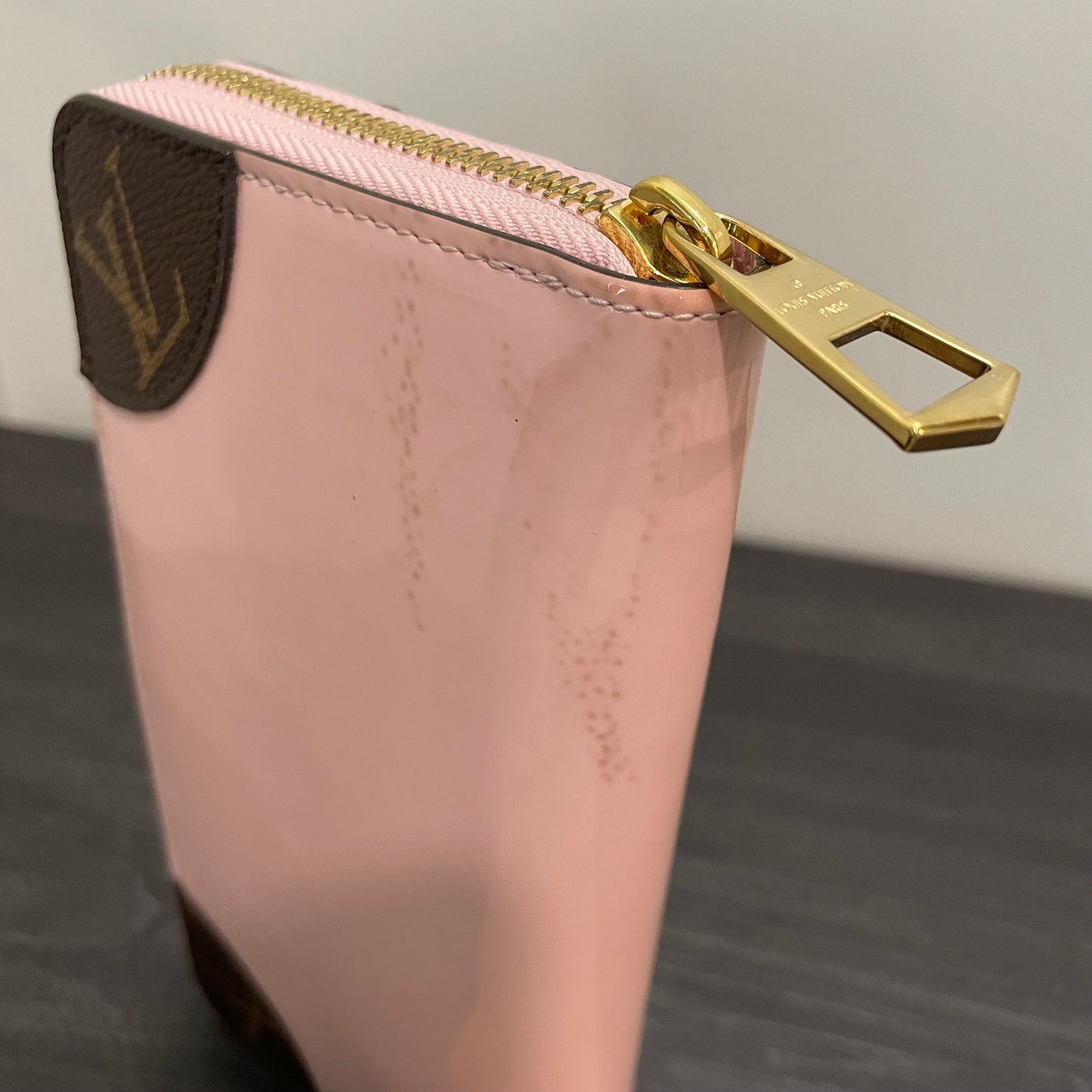 Louis Vuitton Vernis Venice Zippy Wallet & Storage Box