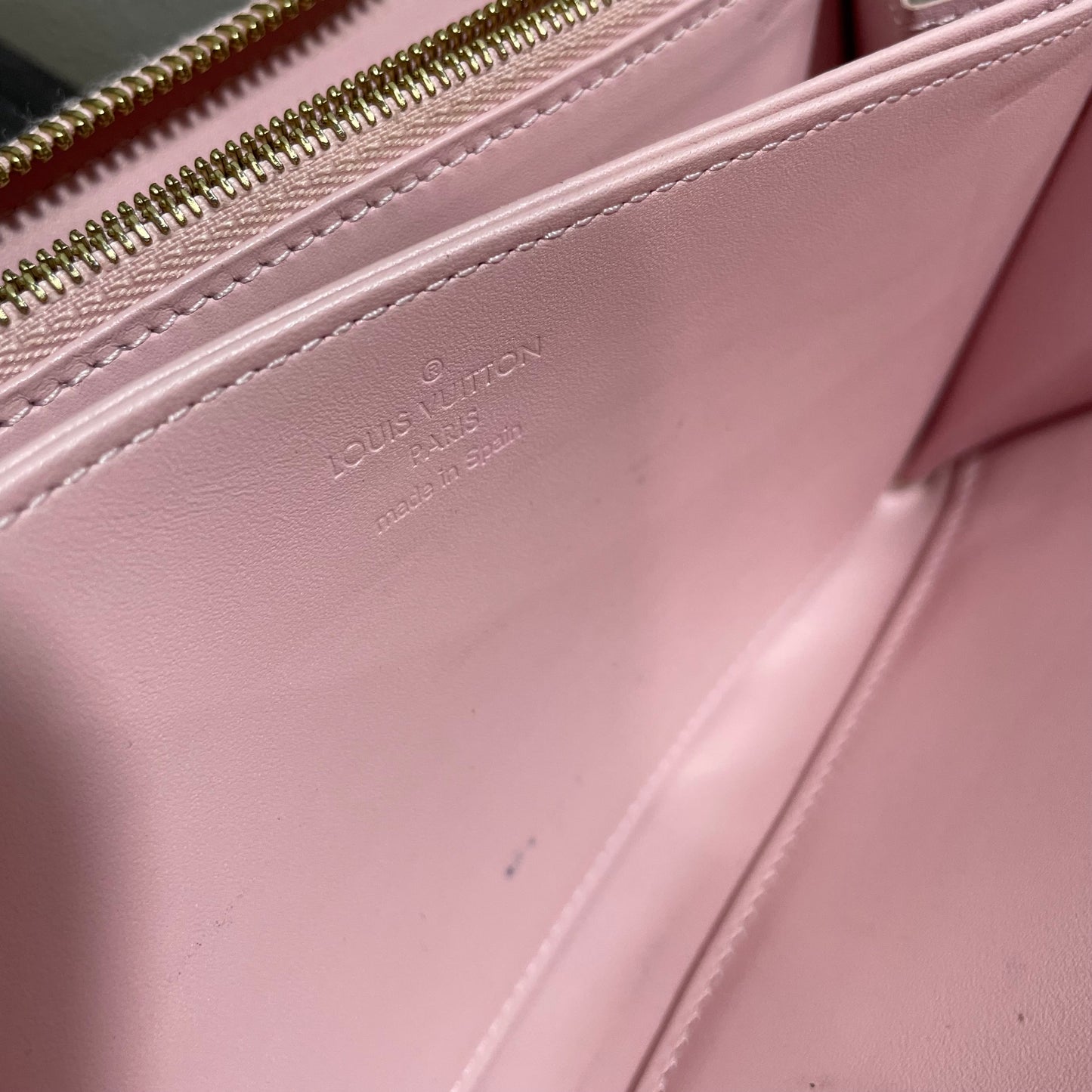 Louis Vuitton Vernis Venice Zippy Wallet & Storage Box