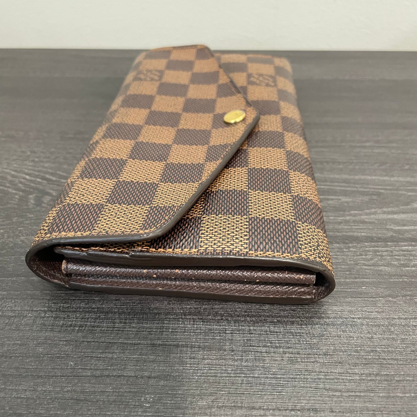 Louis Vuitton Damier Ebene Wallet on Chain & Storage Box