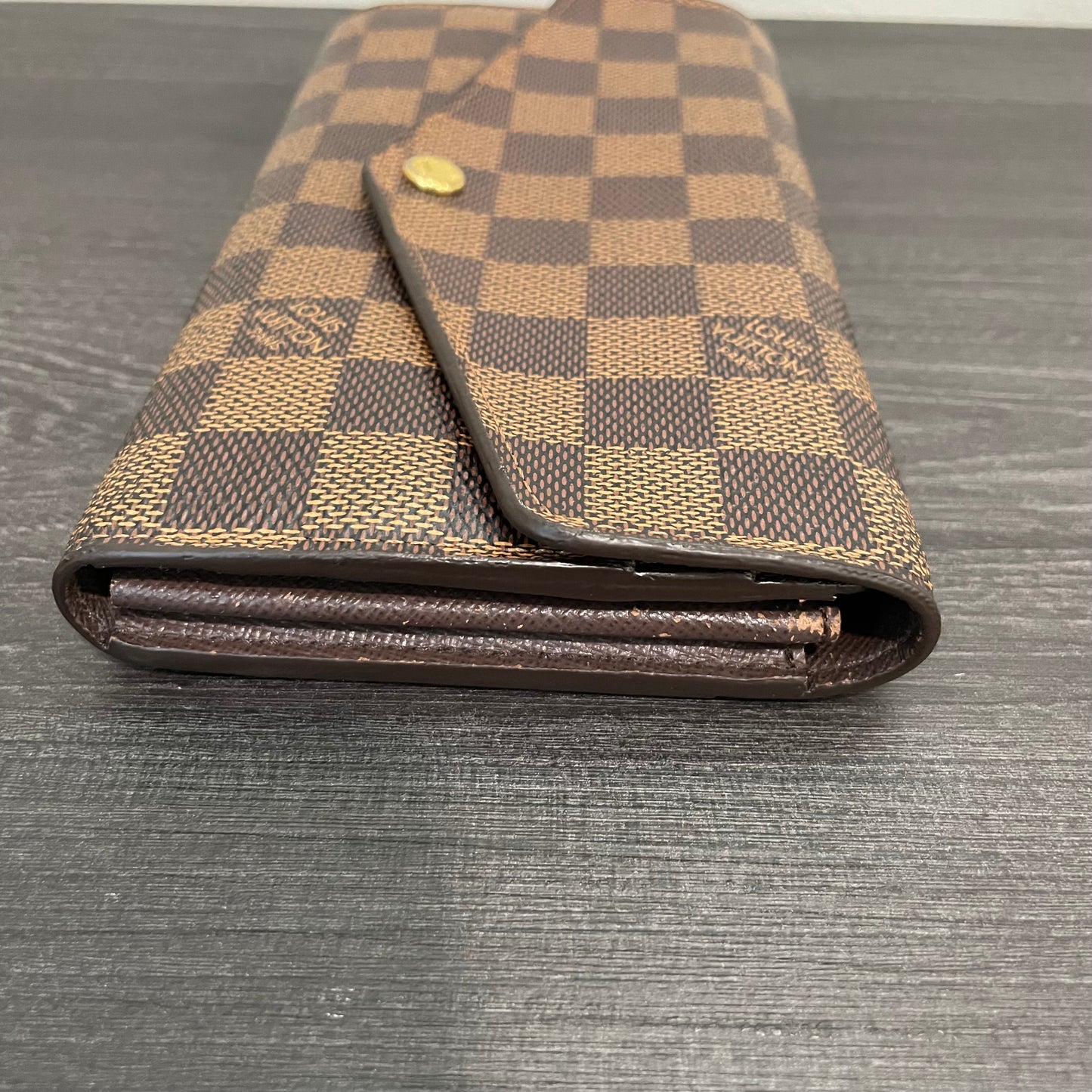 Louis Vuitton Damier Ebene Wallet on Chain & Storage Box
