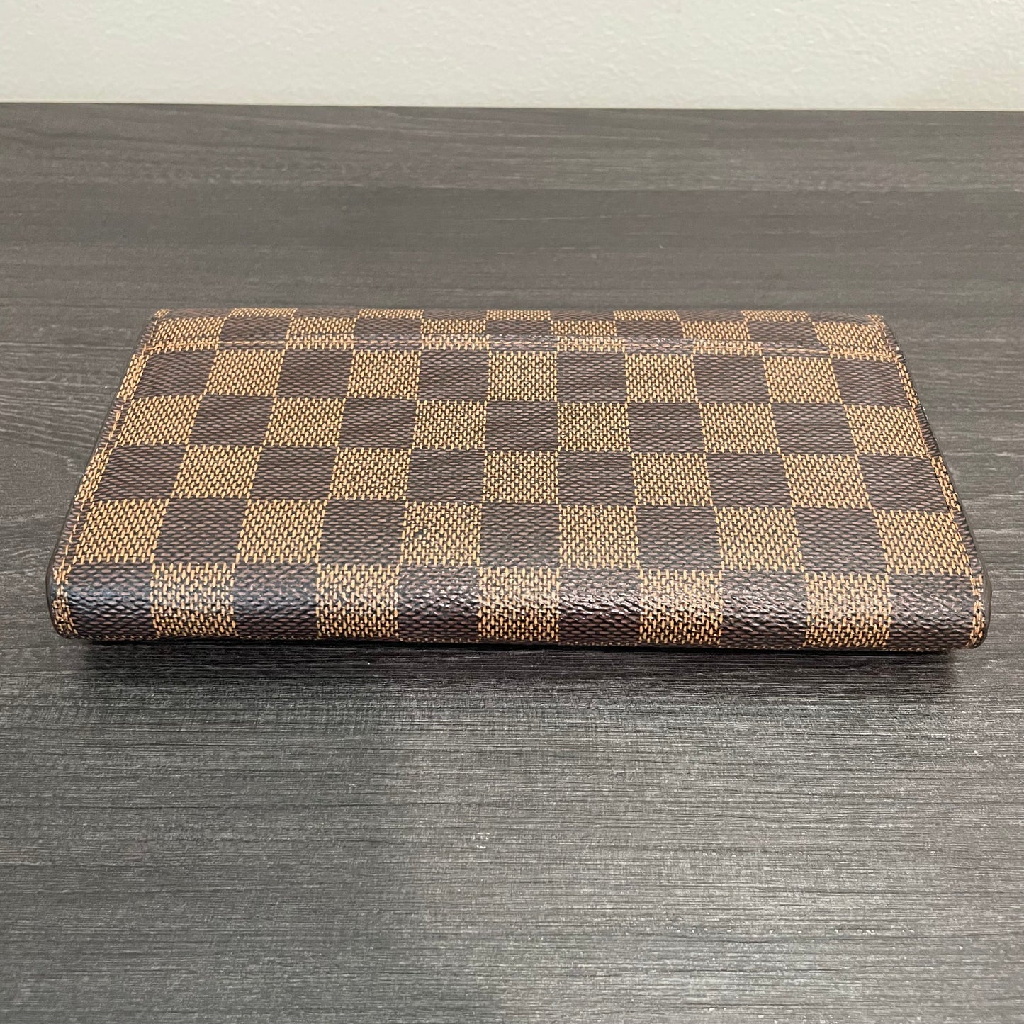 Louis Vuitton Damier Ebene Wallet on Chain & Storage Box