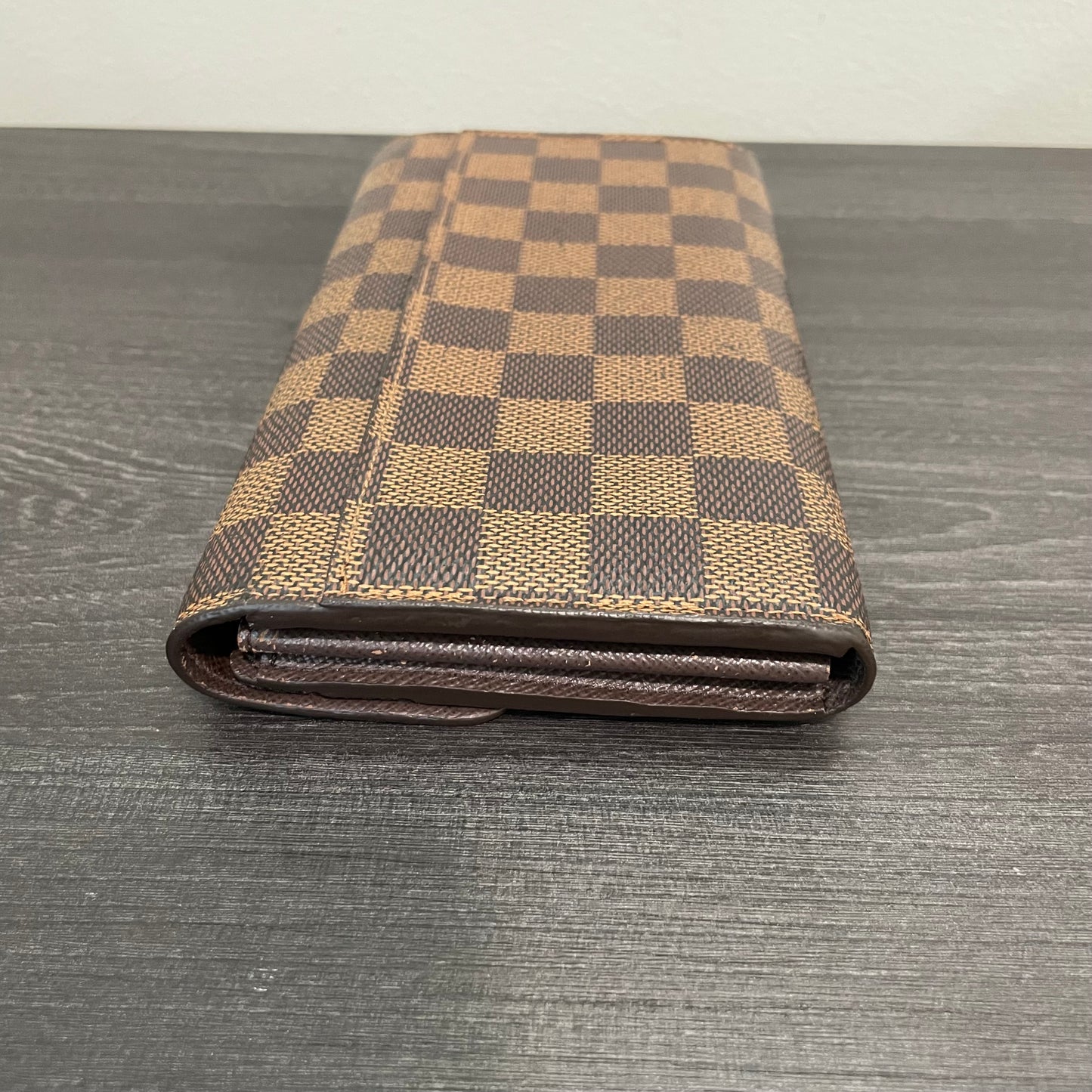 Louis Vuitton Damier Ebene Wallet on Chain & Storage Box