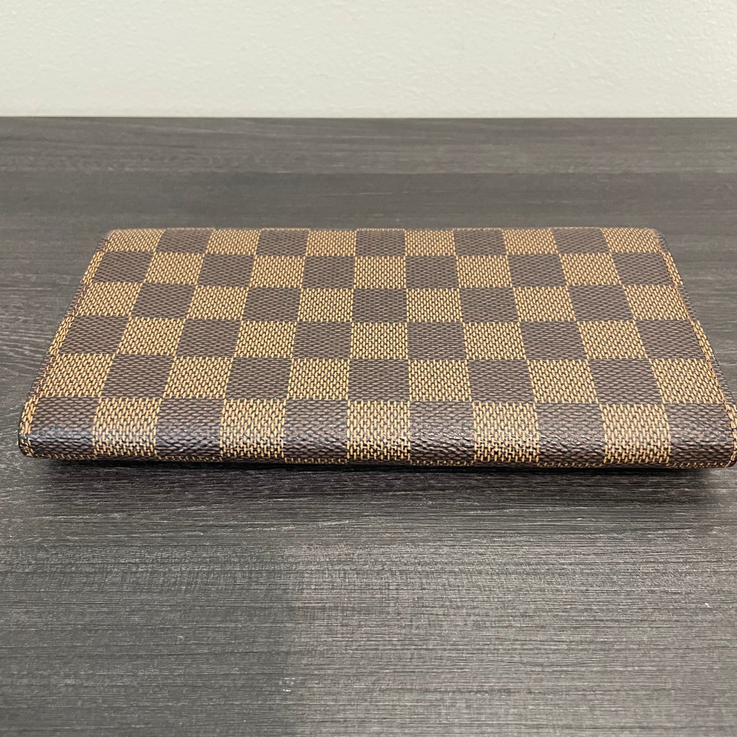 Louis Vuitton Damier Ebene Wallet on Chain & Storage Box