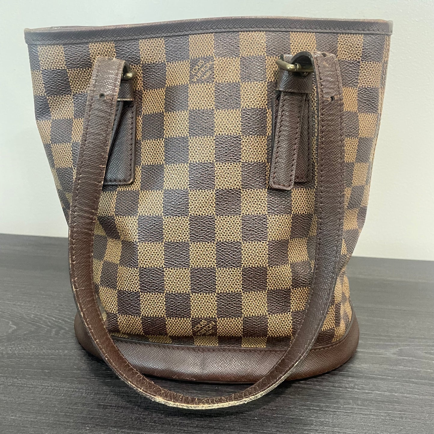 Louis Vuitton Damier Ebene Bucket Bag