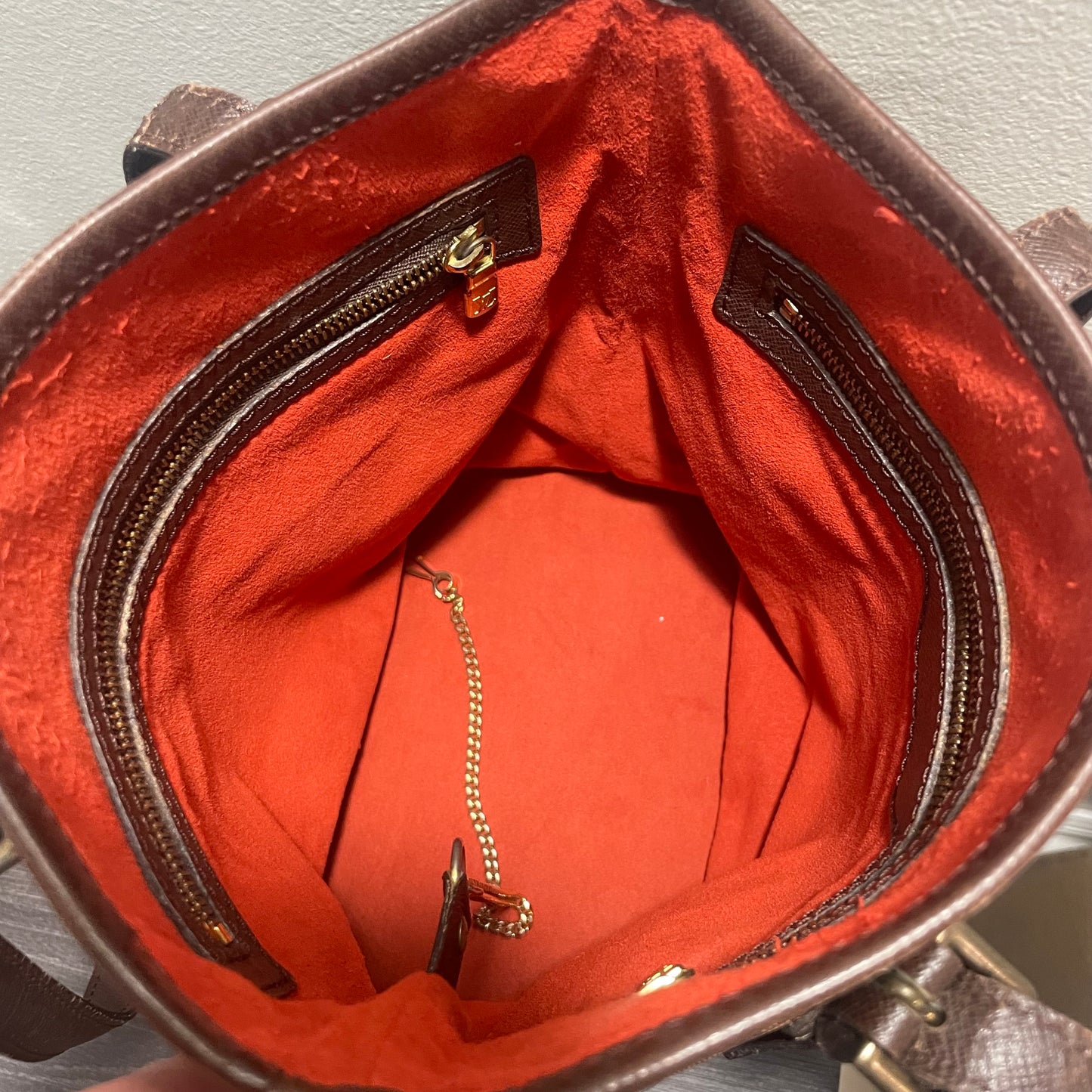 Louis Vuitton Damier Ebene Bucket Bag