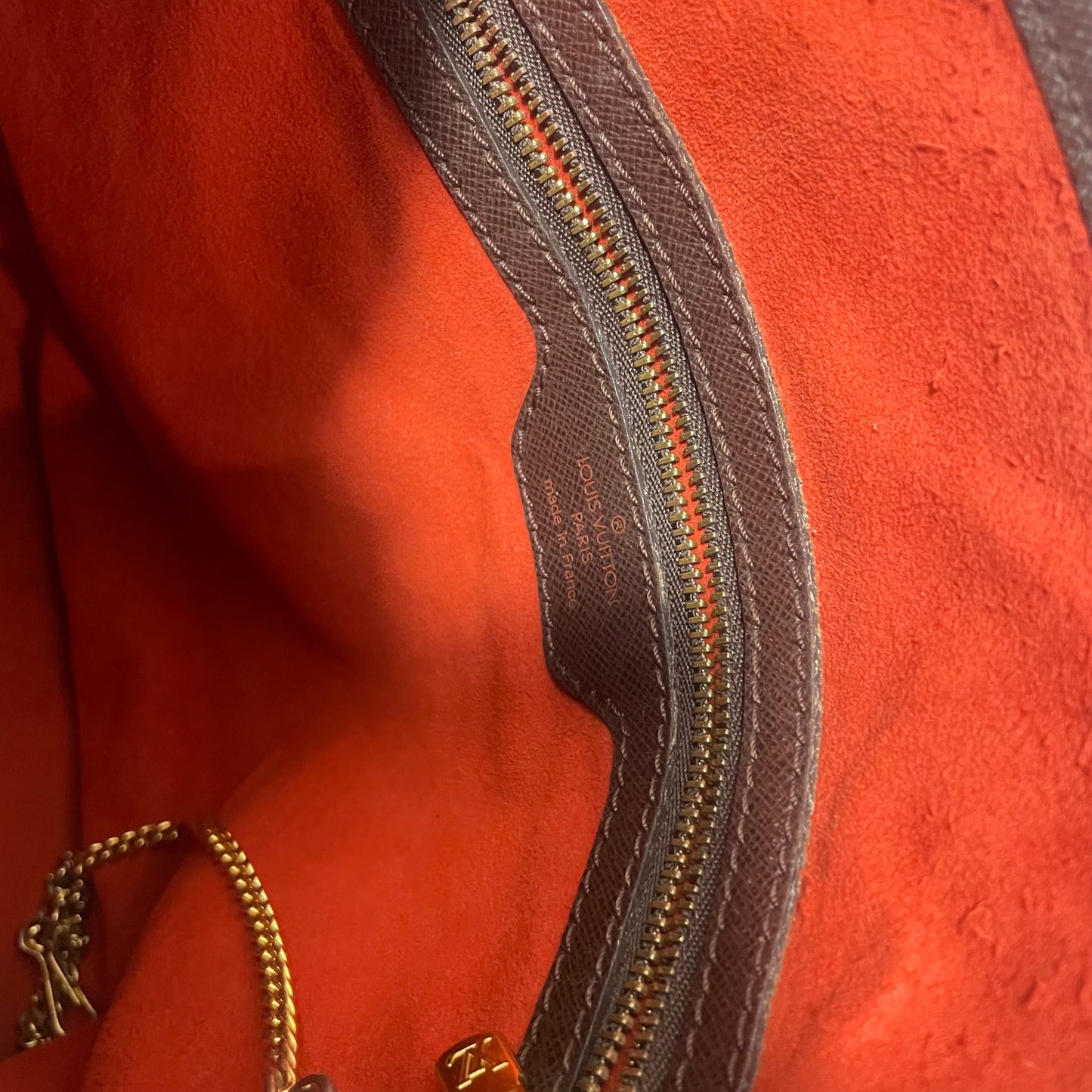 Louis Vuitton Damier Ebene Bucket Bag
