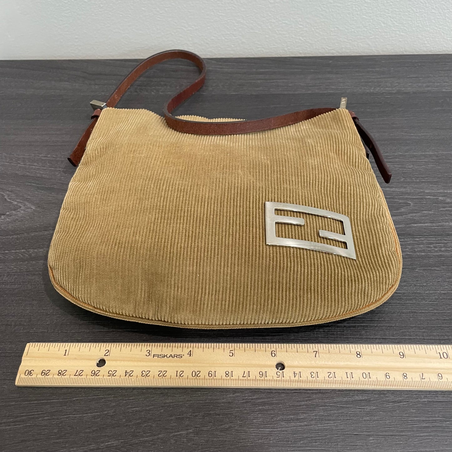 SOLD! Fendi Corduroy Baguette