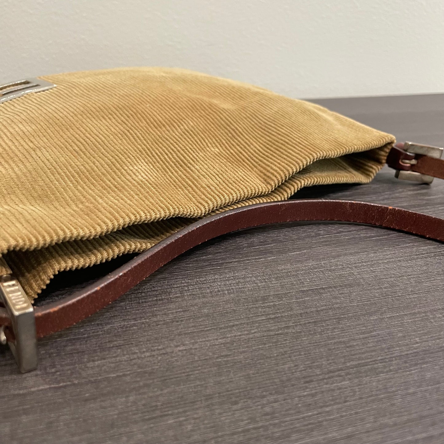 SOLD! Fendi Corduroy Baguette