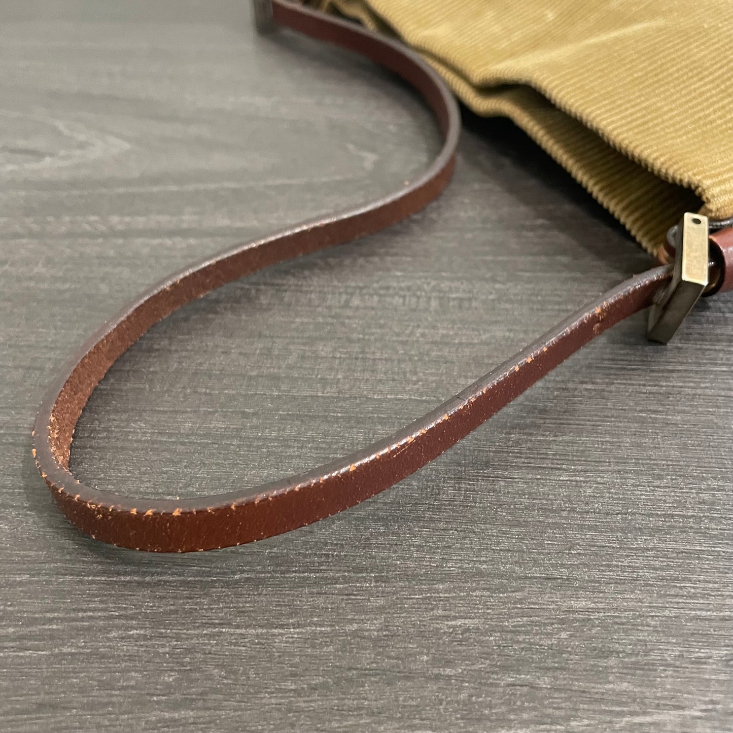 SOLD! Fendi Corduroy Baguette
