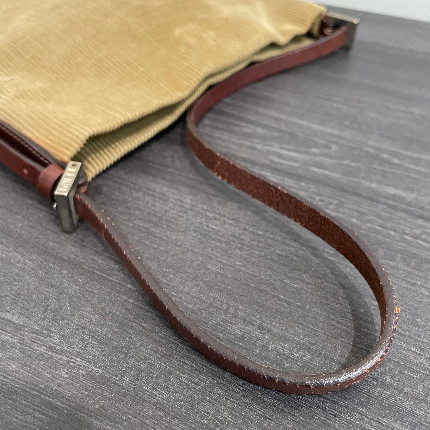 SOLD! Fendi Corduroy Baguette