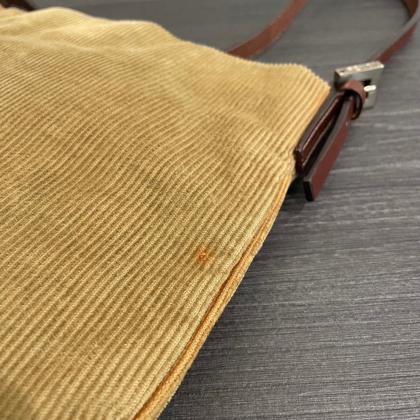 SOLD! Fendi Corduroy Baguette
