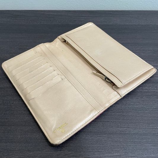 SOLD! CHANEL Leather Wallet