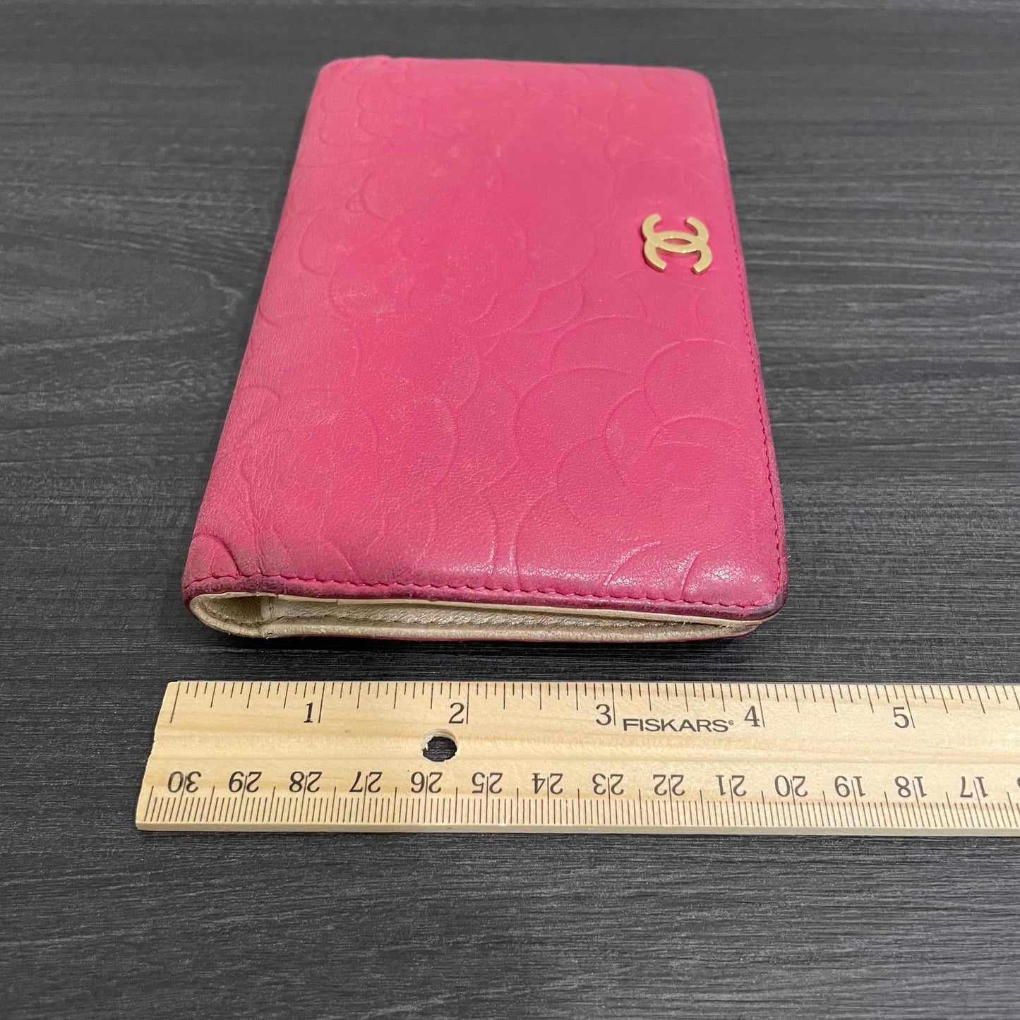 SOLD! CHANEL Leather Wallet