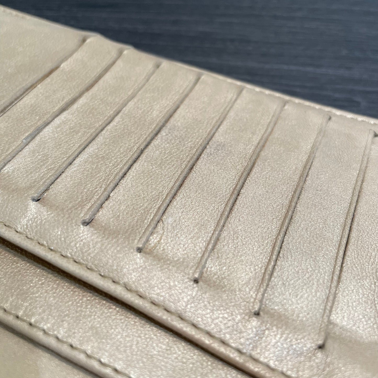 SOLD! CHANEL Leather Wallet