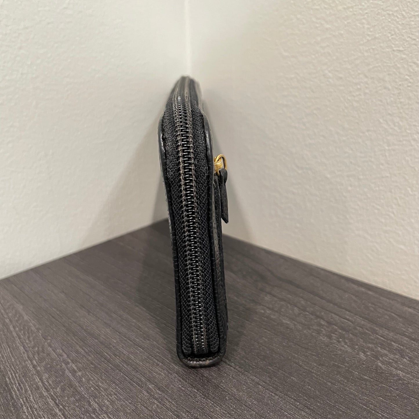 SOLD! CHANEL Caviar Zip Wallet