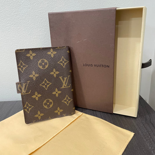 SOLD! Louis Vuitton Monogram Agenda PM with Box
