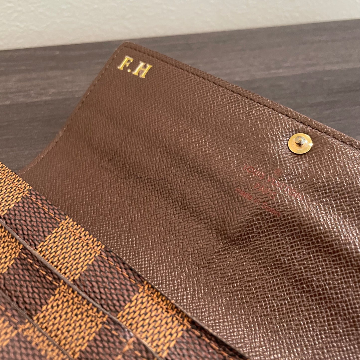SOLD! Louis Vuitton Damier Wallet