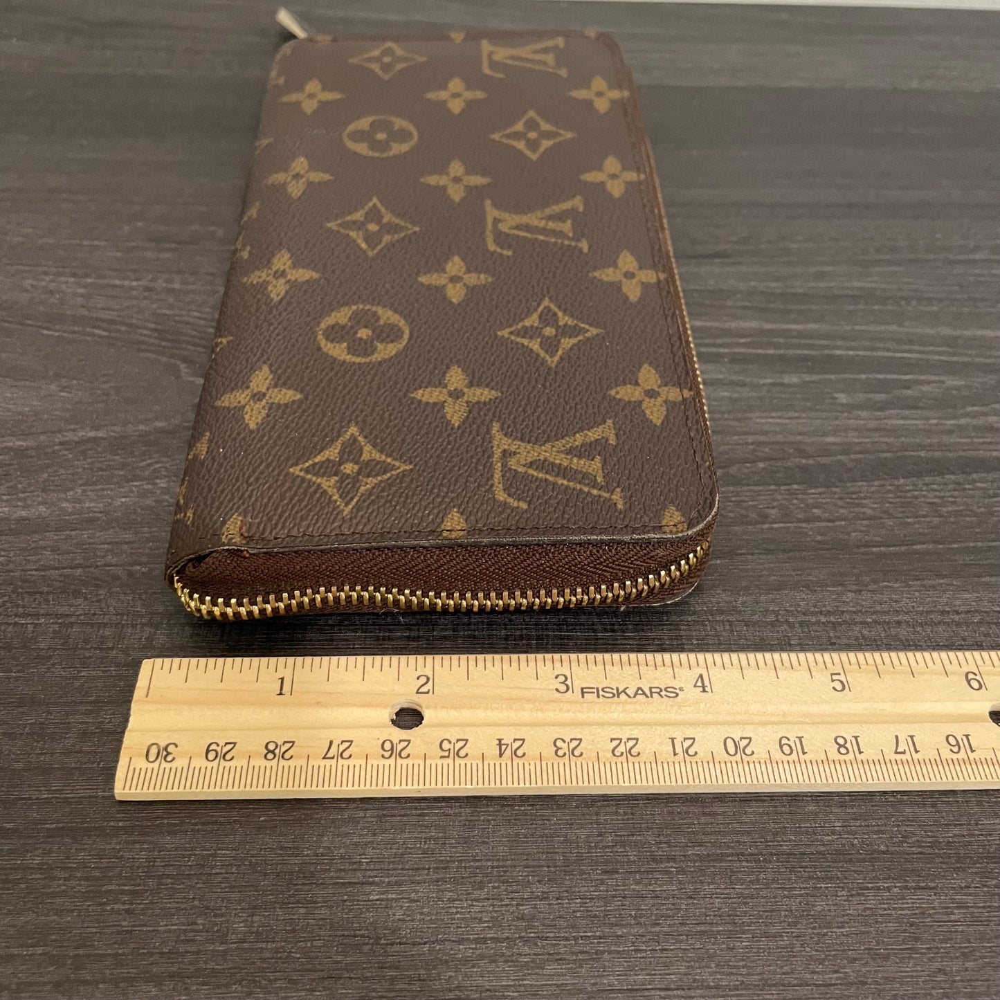SOLD! Louis Vuitton Monogram Zippy Wallet