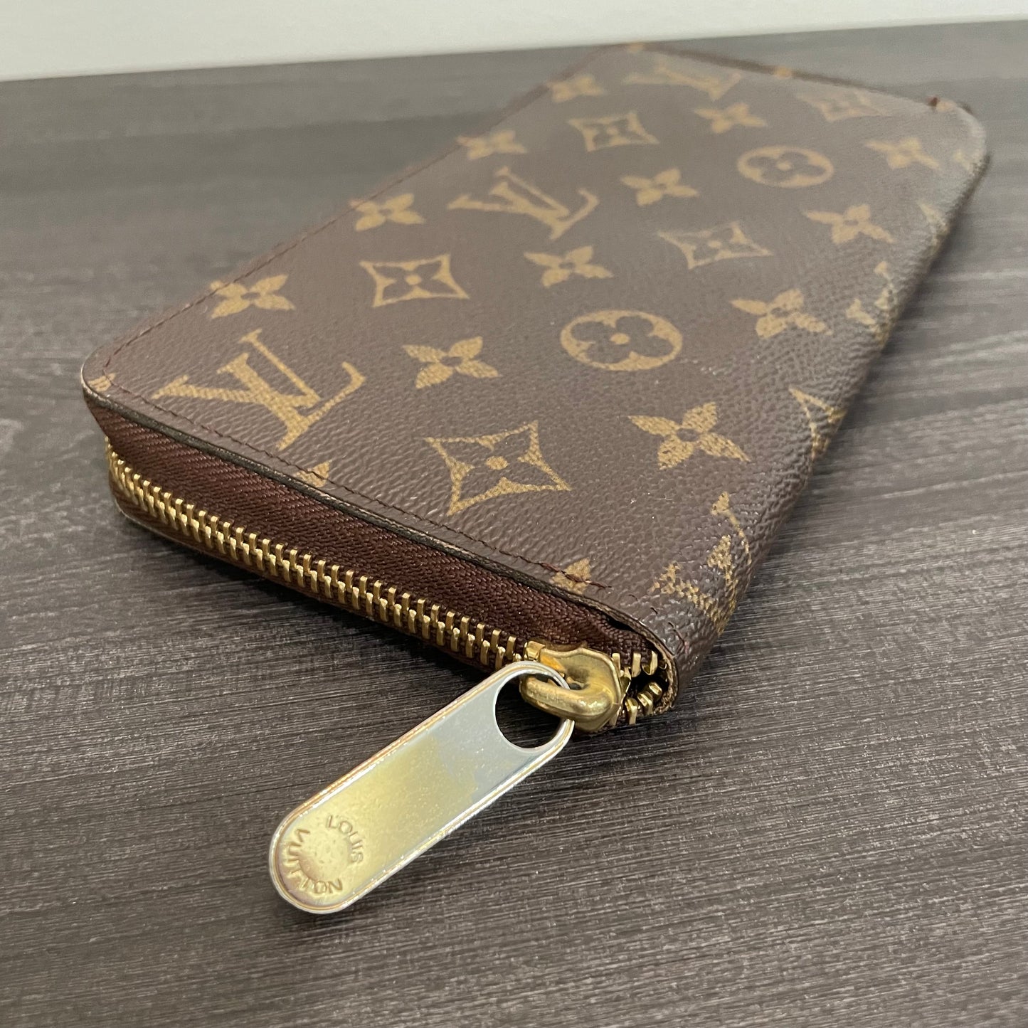 SOLD! Louis Vuitton Monogram Zippy Wallet