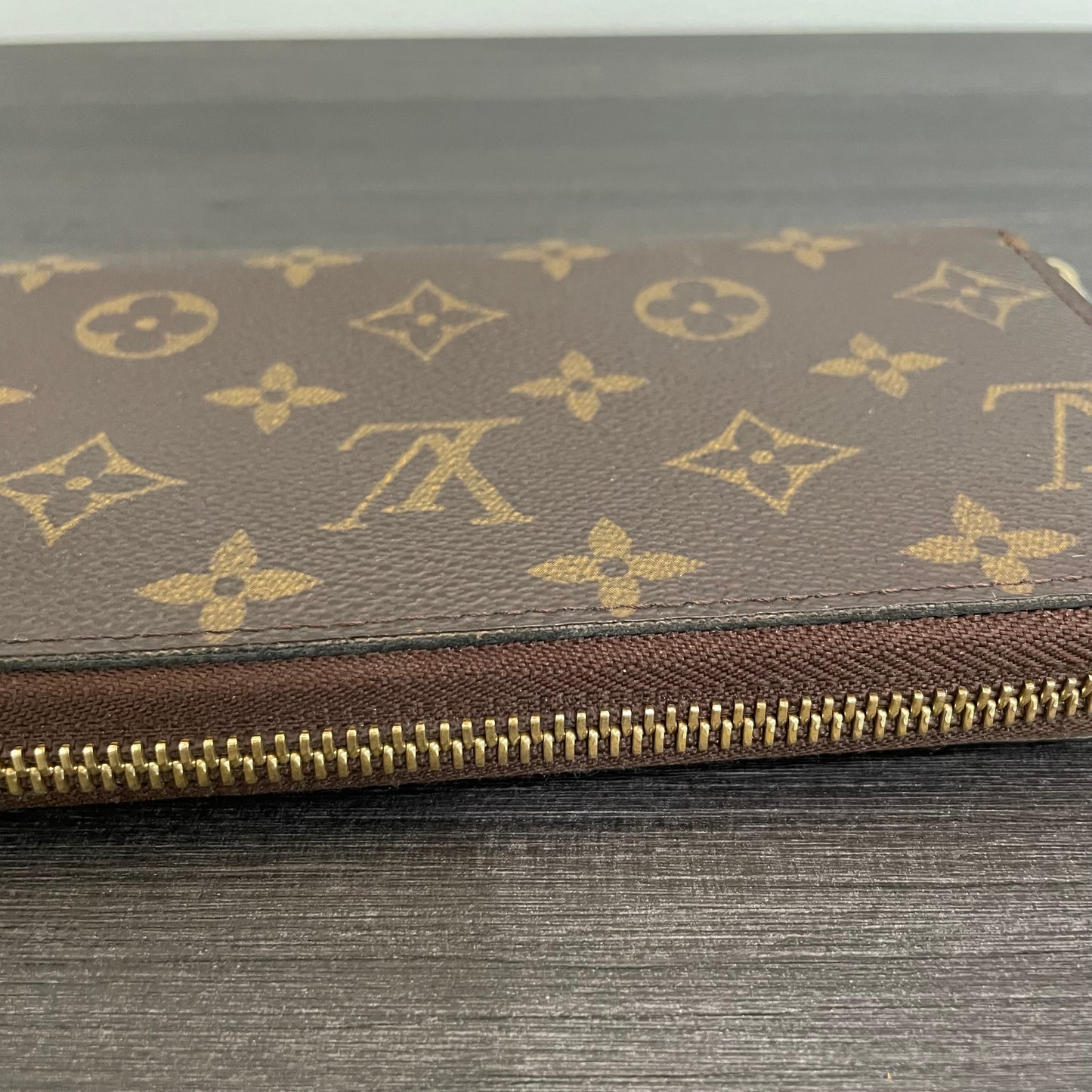 SOLD! Louis Vuitton Monogram Zippy Wallet