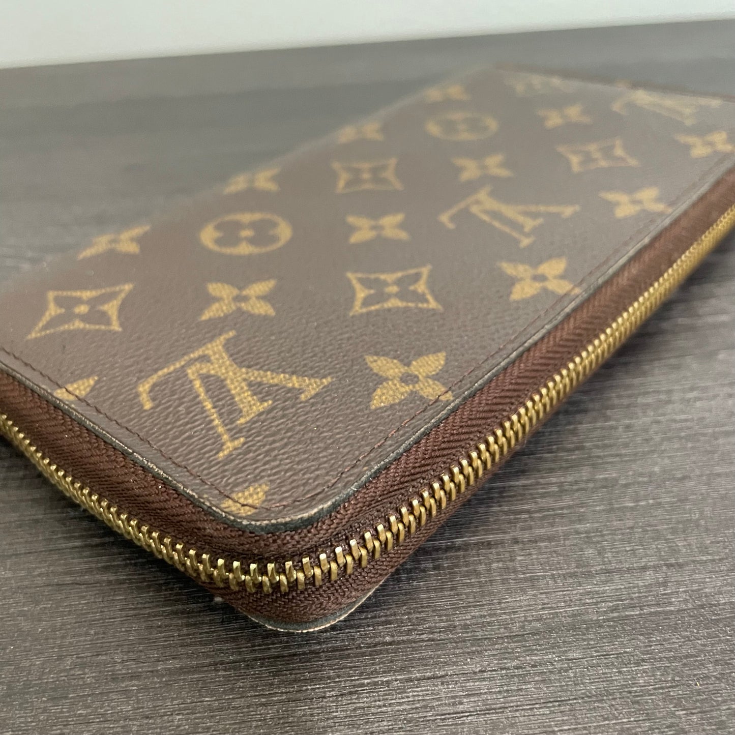 SOLD! Louis Vuitton Monogram Zippy Wallet