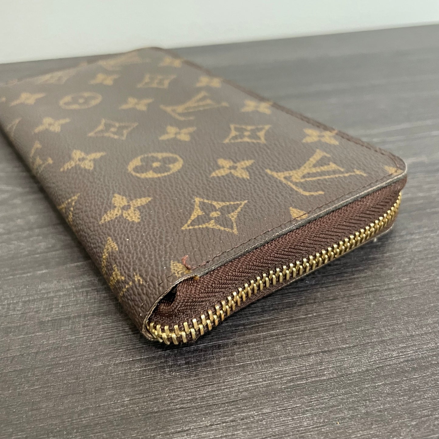 SOLD! Louis Vuitton Monogram Zippy Wallet