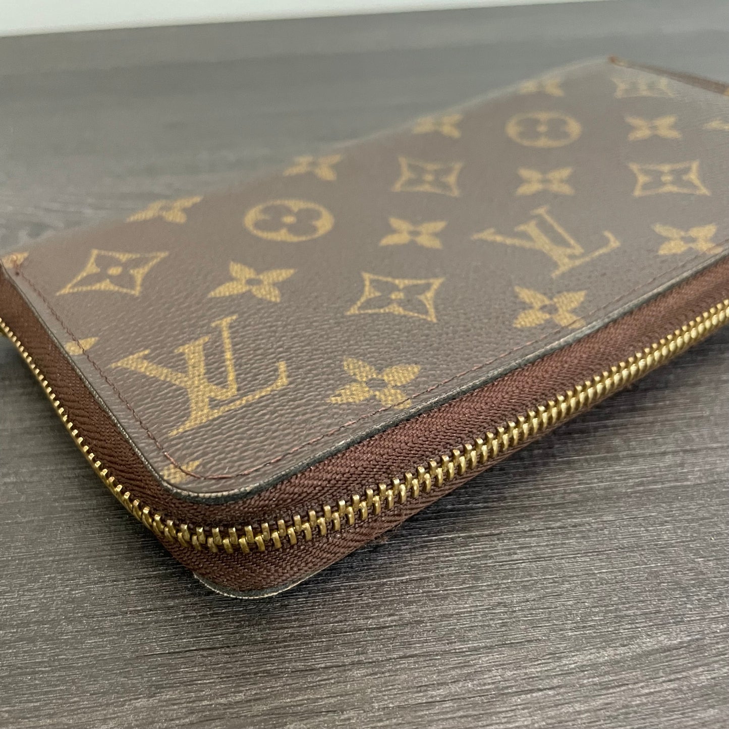 SOLD! Louis Vuitton Monogram Zippy Wallet