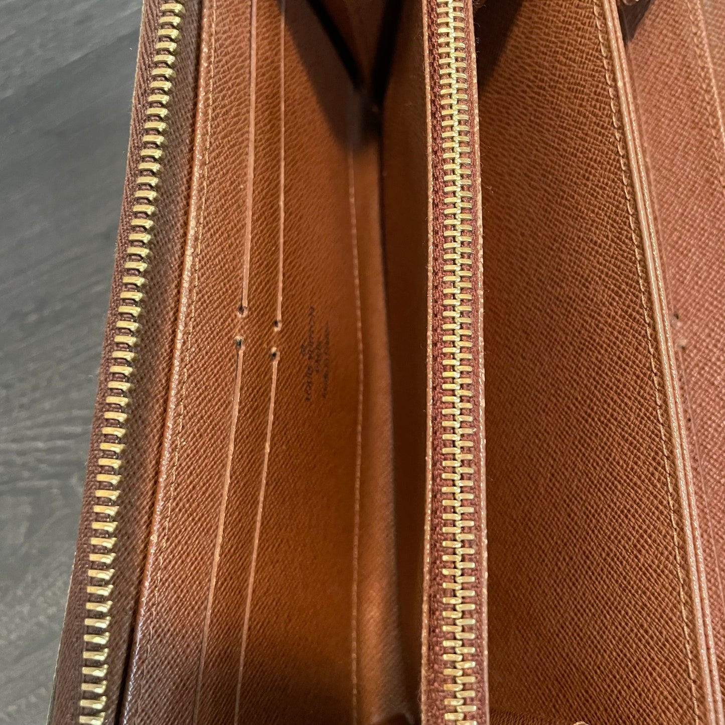 SOLD! Louis Vuitton Monogram Zippy Wallet