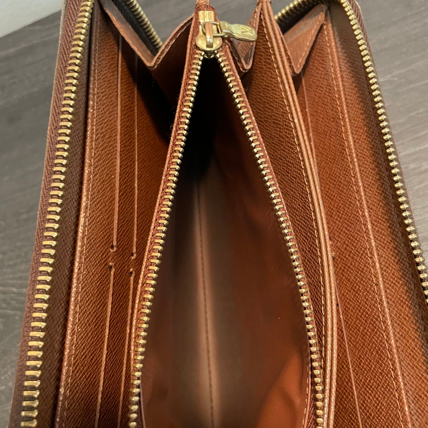SOLD! Louis Vuitton Monogram Zippy Wallet