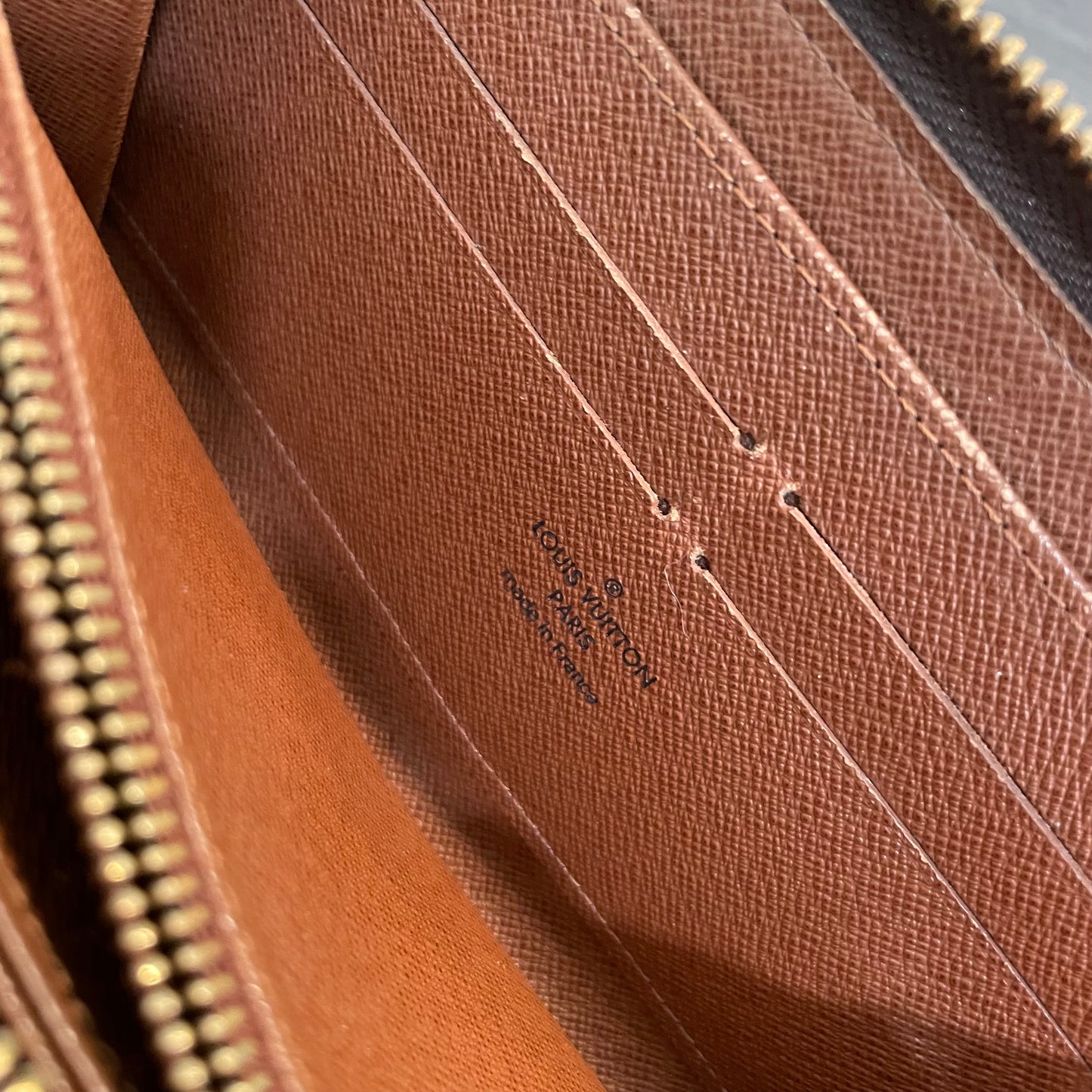 SOLD! Louis Vuitton Monogram Zippy Wallet