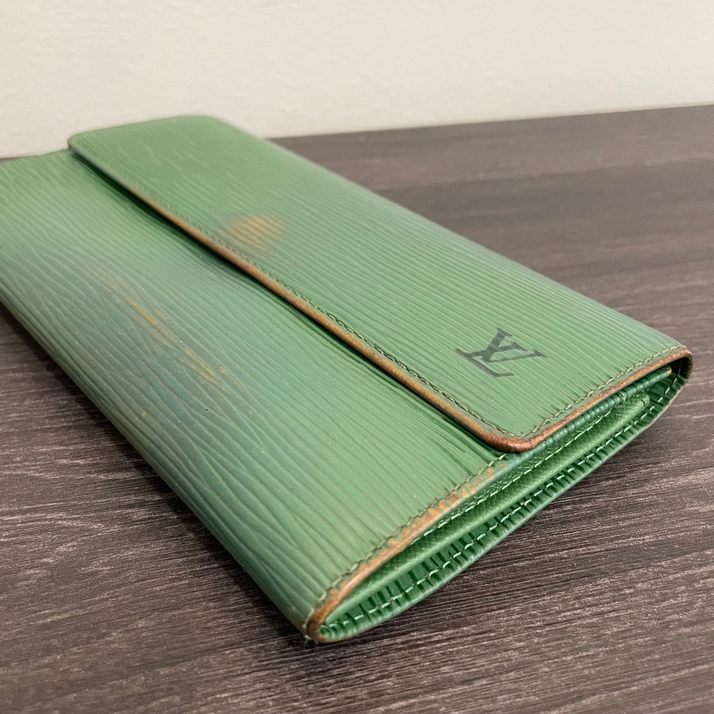 SOLD! Louis Vuitton Epi Wallet