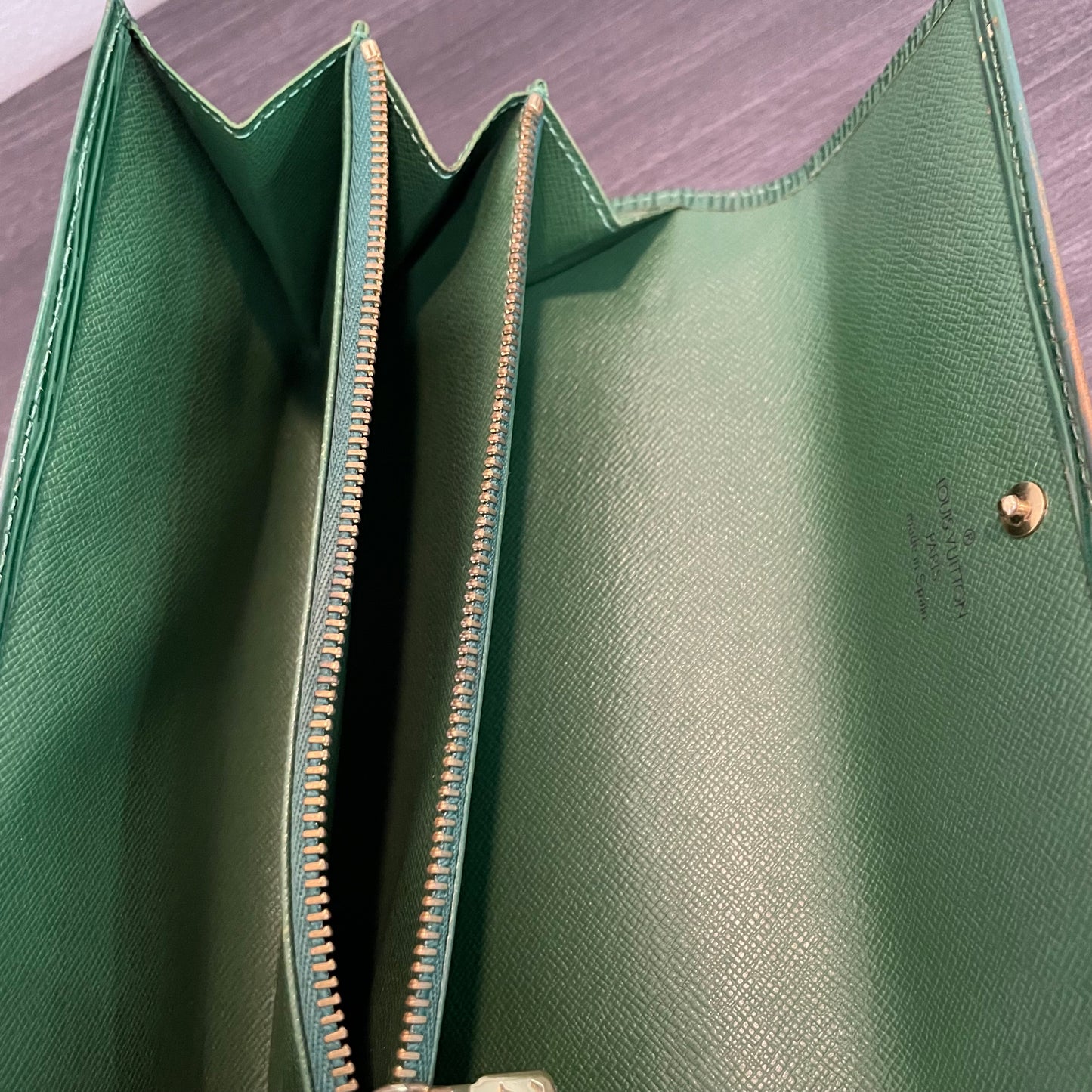 SOLD! Louis Vuitton Epi Wallet