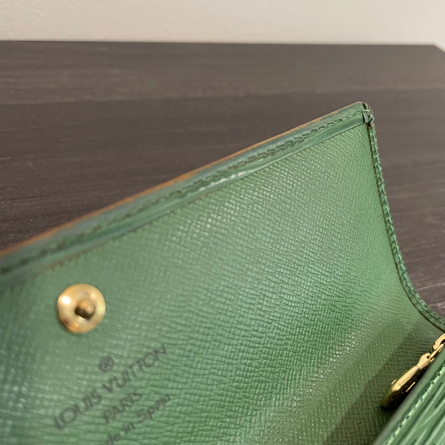 SOLD! Louis Vuitton Epi Wallet