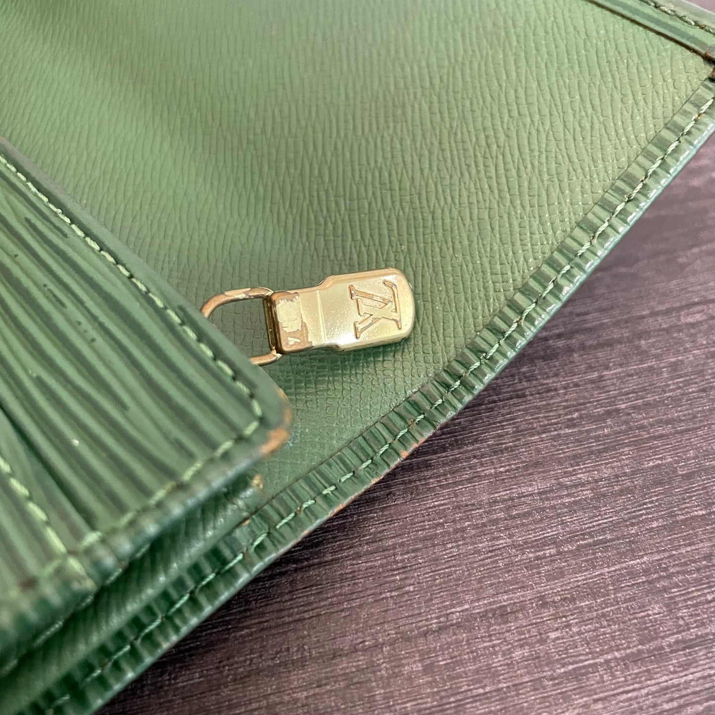 SOLD! Louis Vuitton Epi Wallet