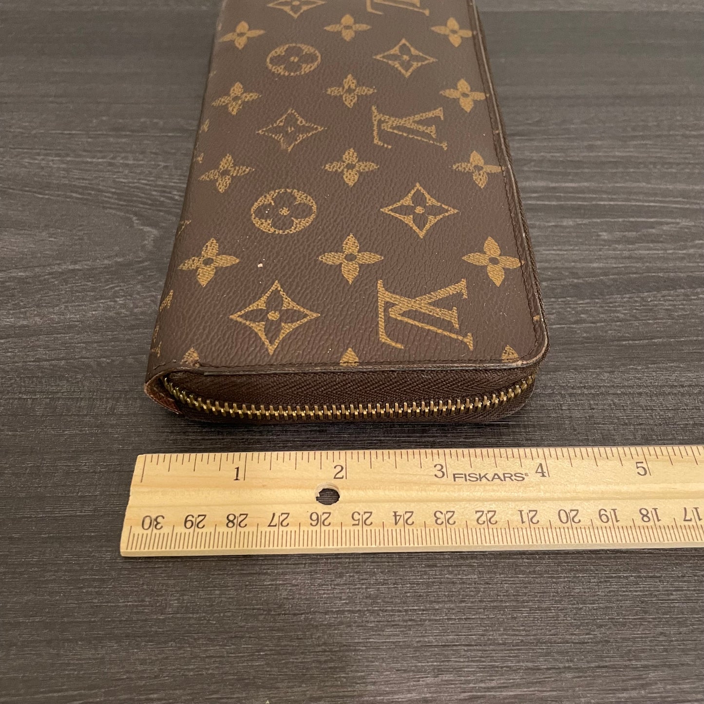 SOLD! Louis Vuitton Monogram Zippy Wallet