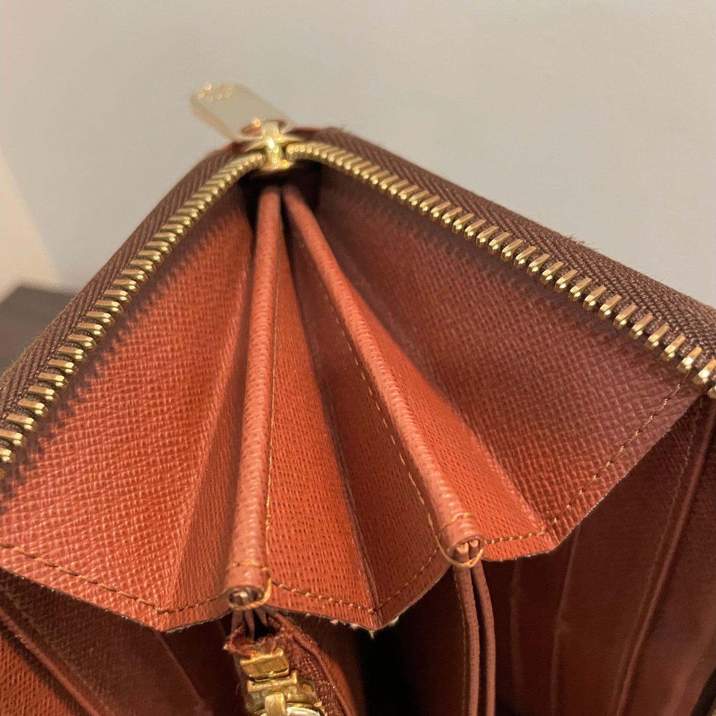 SOLD! Louis Vuitton Monogram Zippy Wallet