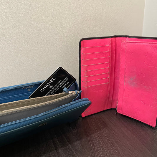 SOLD! Set of 2 CHANEL Wallets