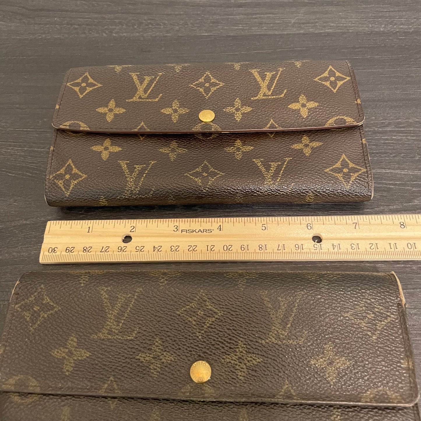SOLD! Set of 2 Louis Vuitton Monogram Wallets
