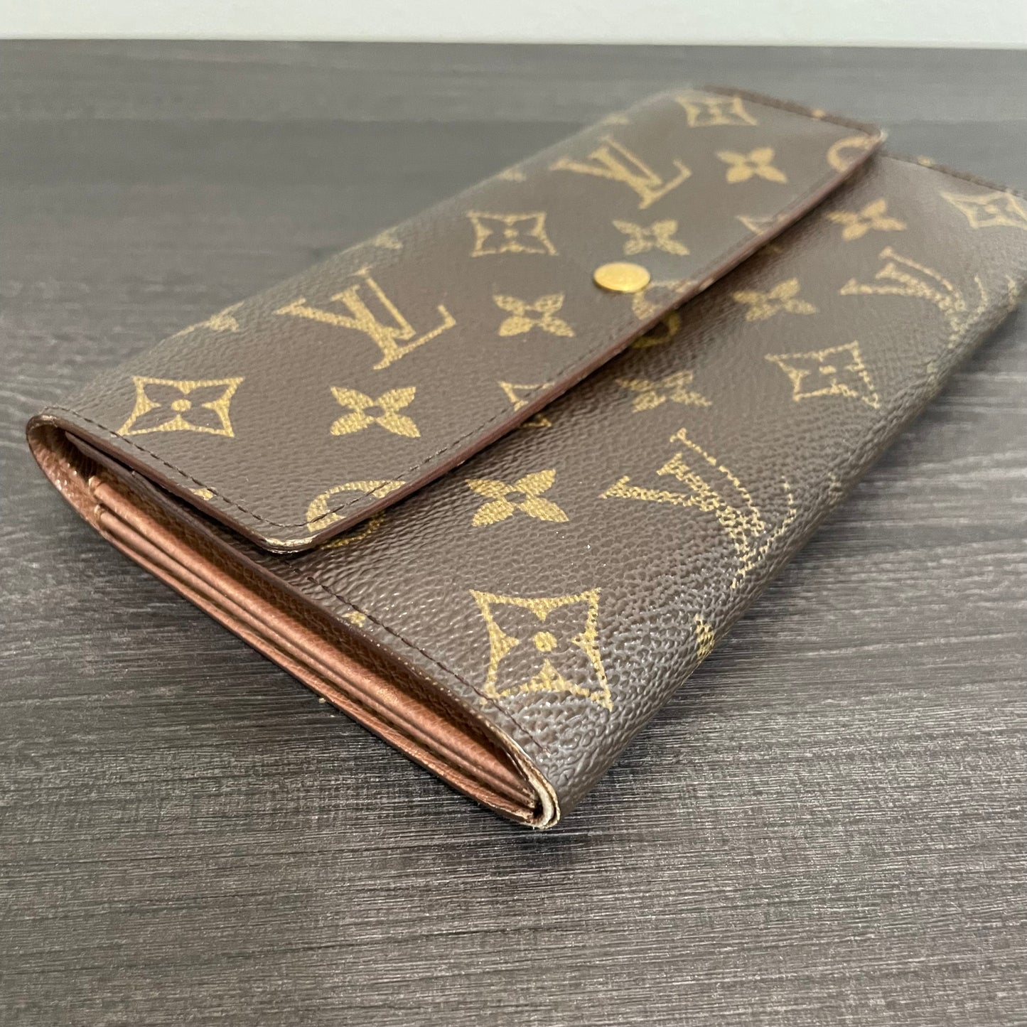 SOLD! Set of 2 Louis Vuitton Monogram Wallets