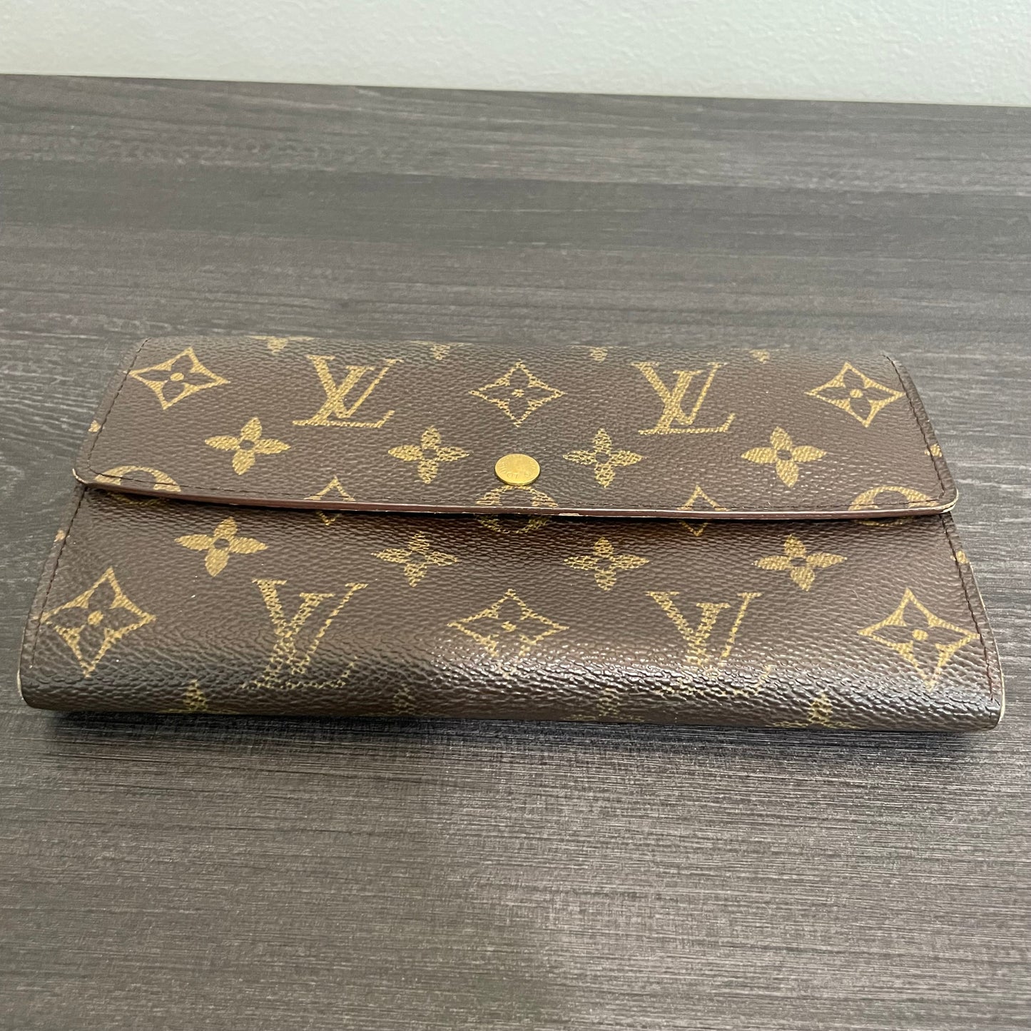 SOLD! Set of 2 Louis Vuitton Monogram Wallets