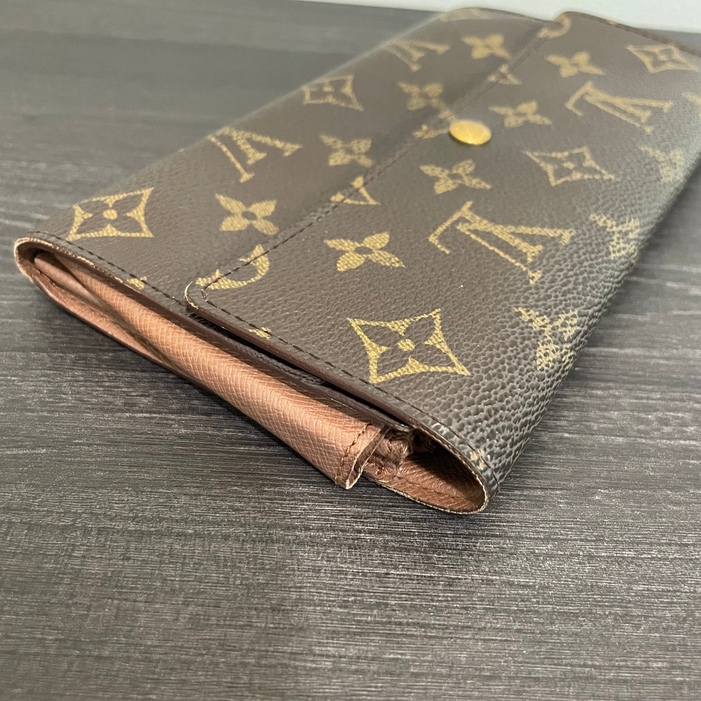 SOLD! Set of 2 Louis Vuitton Monogram Wallets