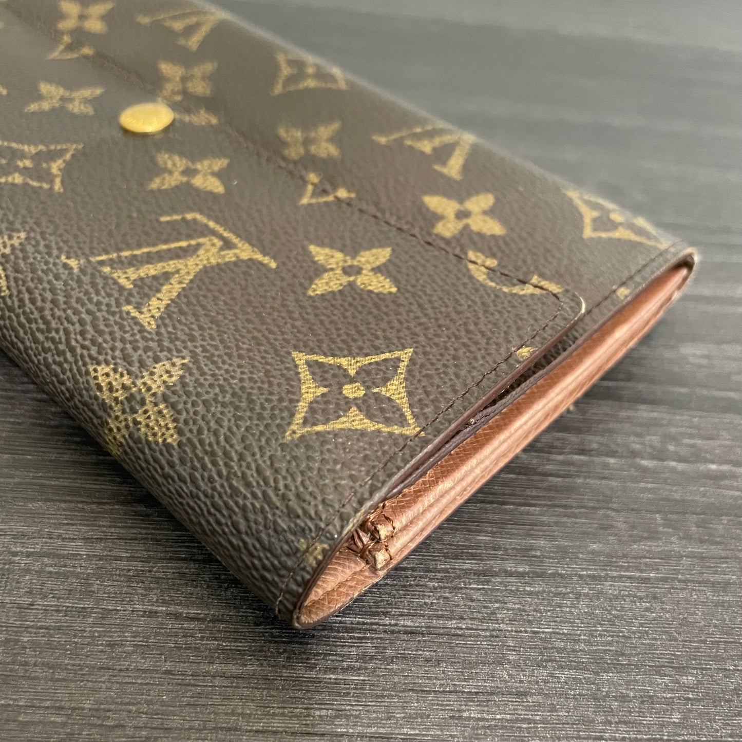 SOLD! Set of 2 Louis Vuitton Monogram Wallets