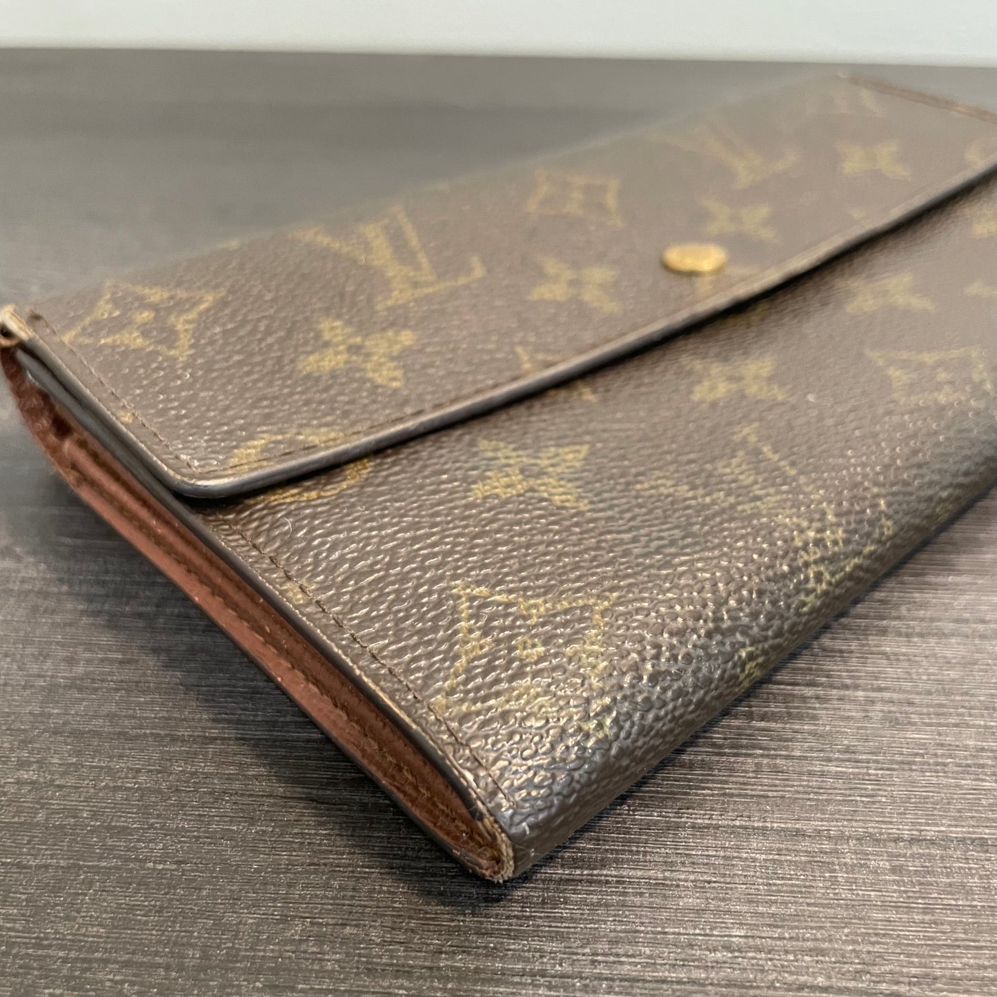 SOLD! Set of 2 Louis Vuitton Monogram Wallets