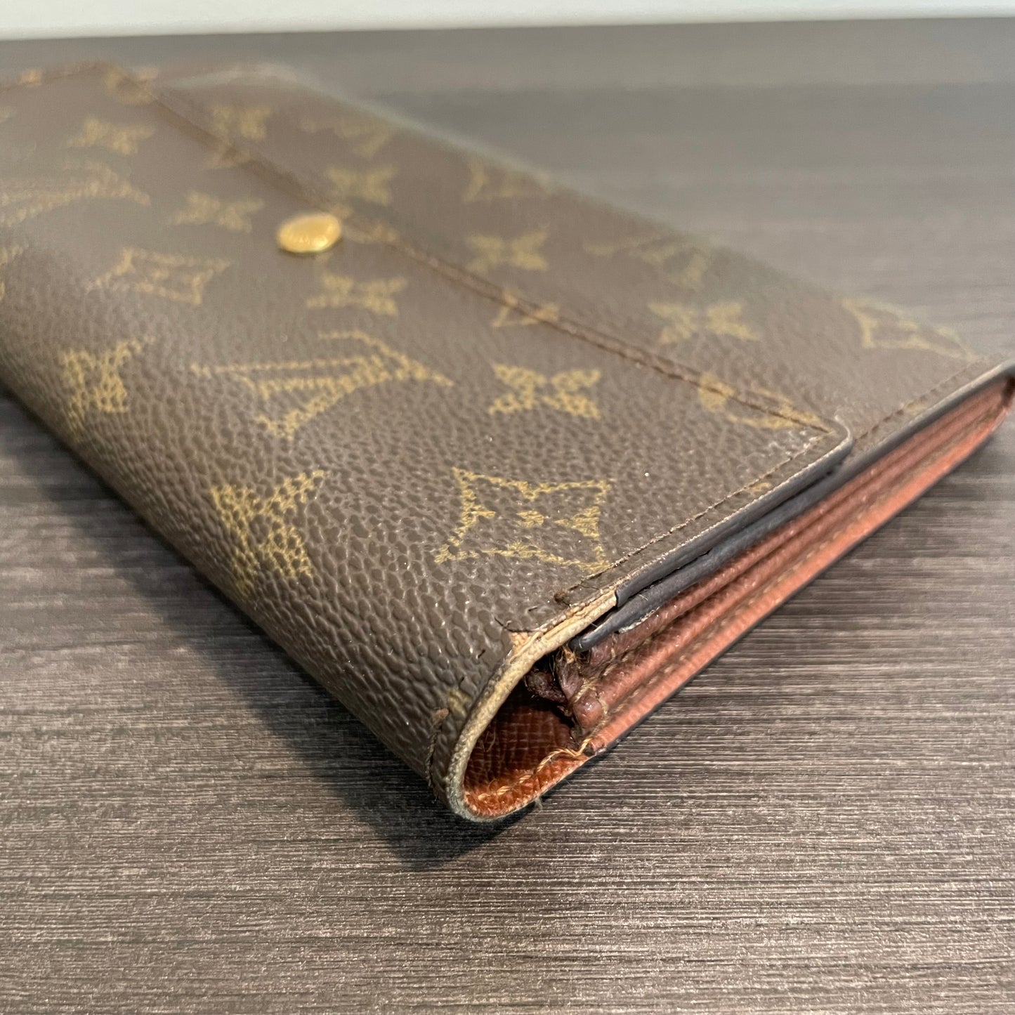 SOLD! Set of 2 Louis Vuitton Monogram Wallets