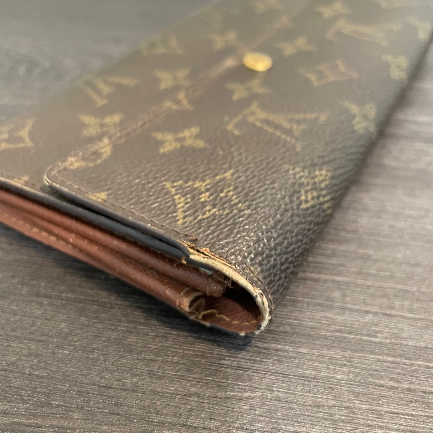 SOLD! Set of 2 Louis Vuitton Monogram Wallets