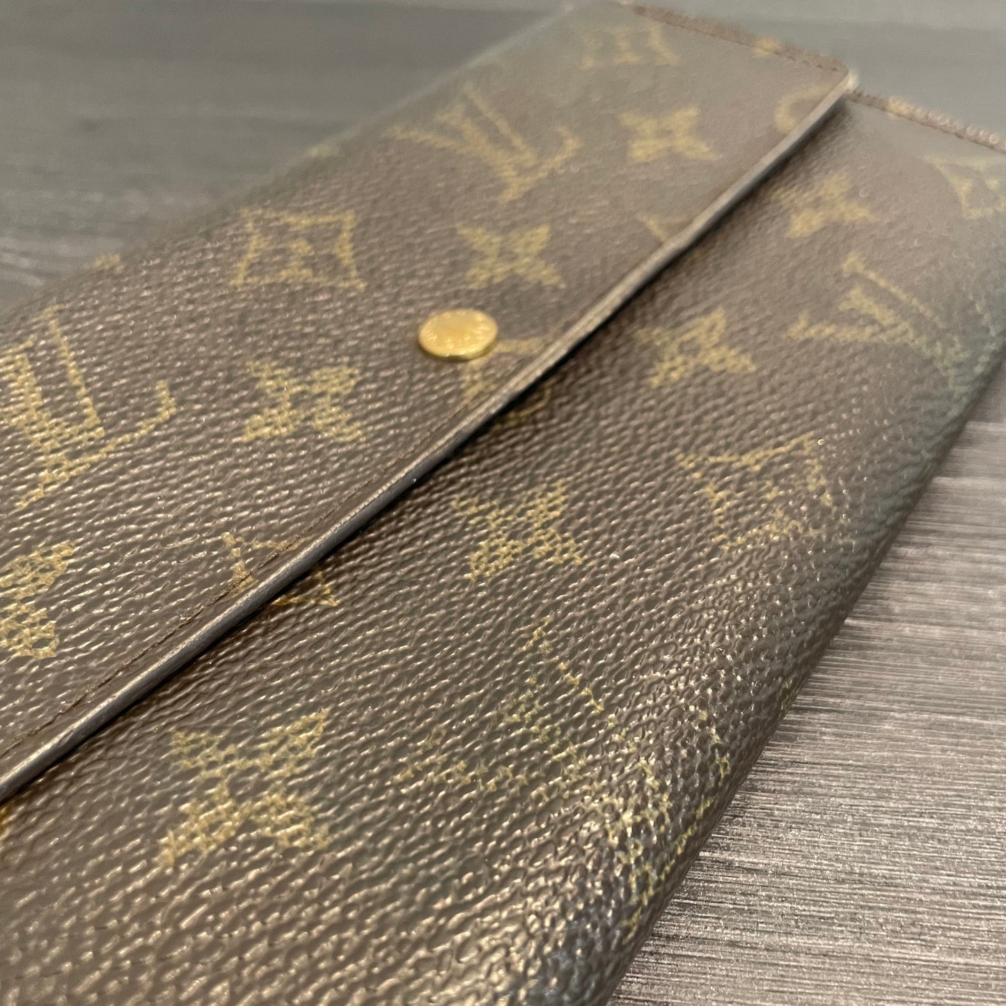 SOLD! Set of 2 Louis Vuitton Monogram Wallets
