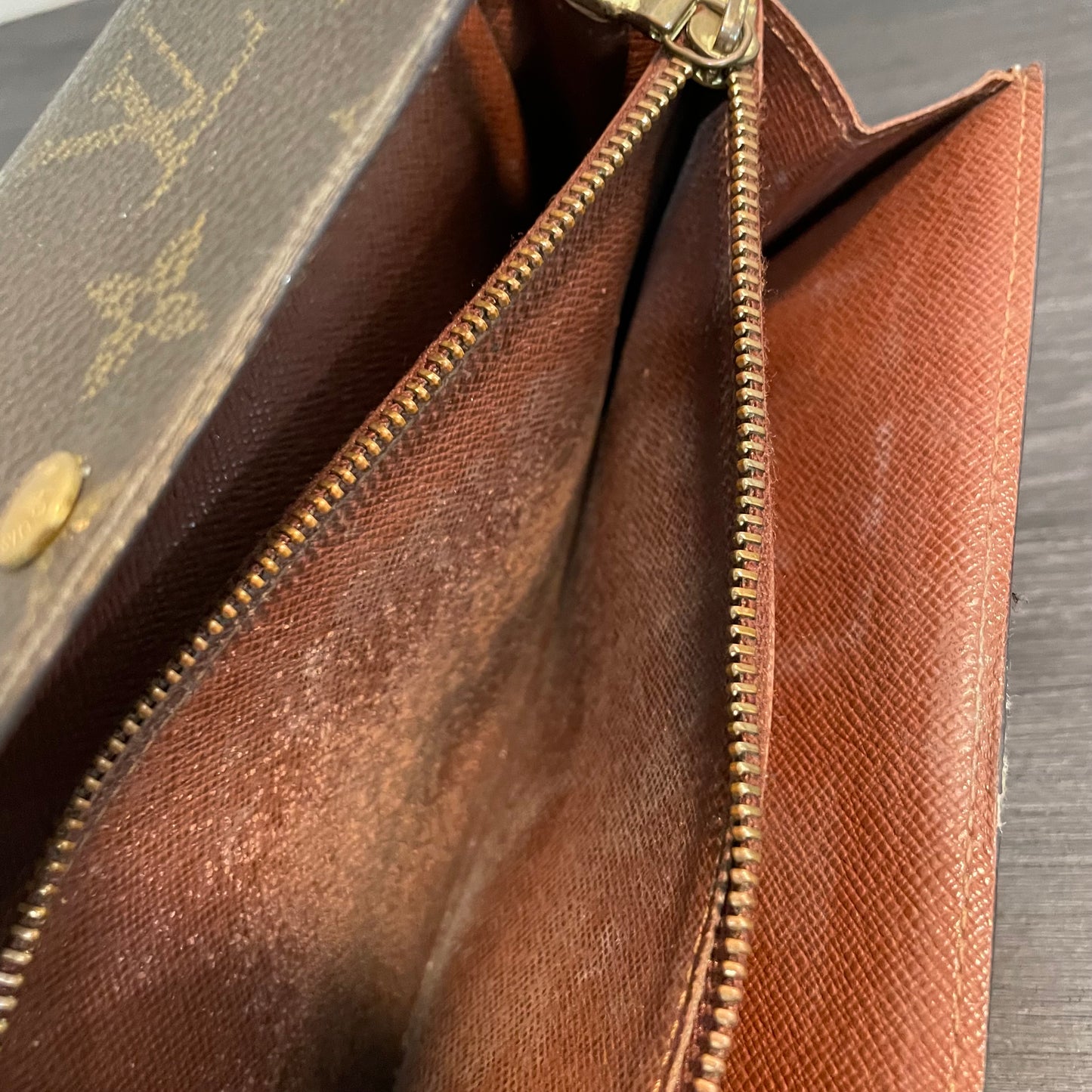 SOLD! Set of 2 Louis Vuitton Monogram Wallets