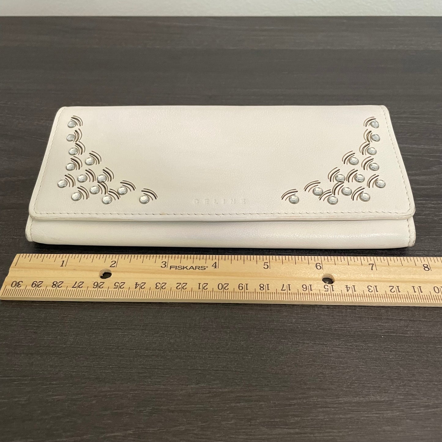 SOLD! Set of 2 Celine Leather Wallets