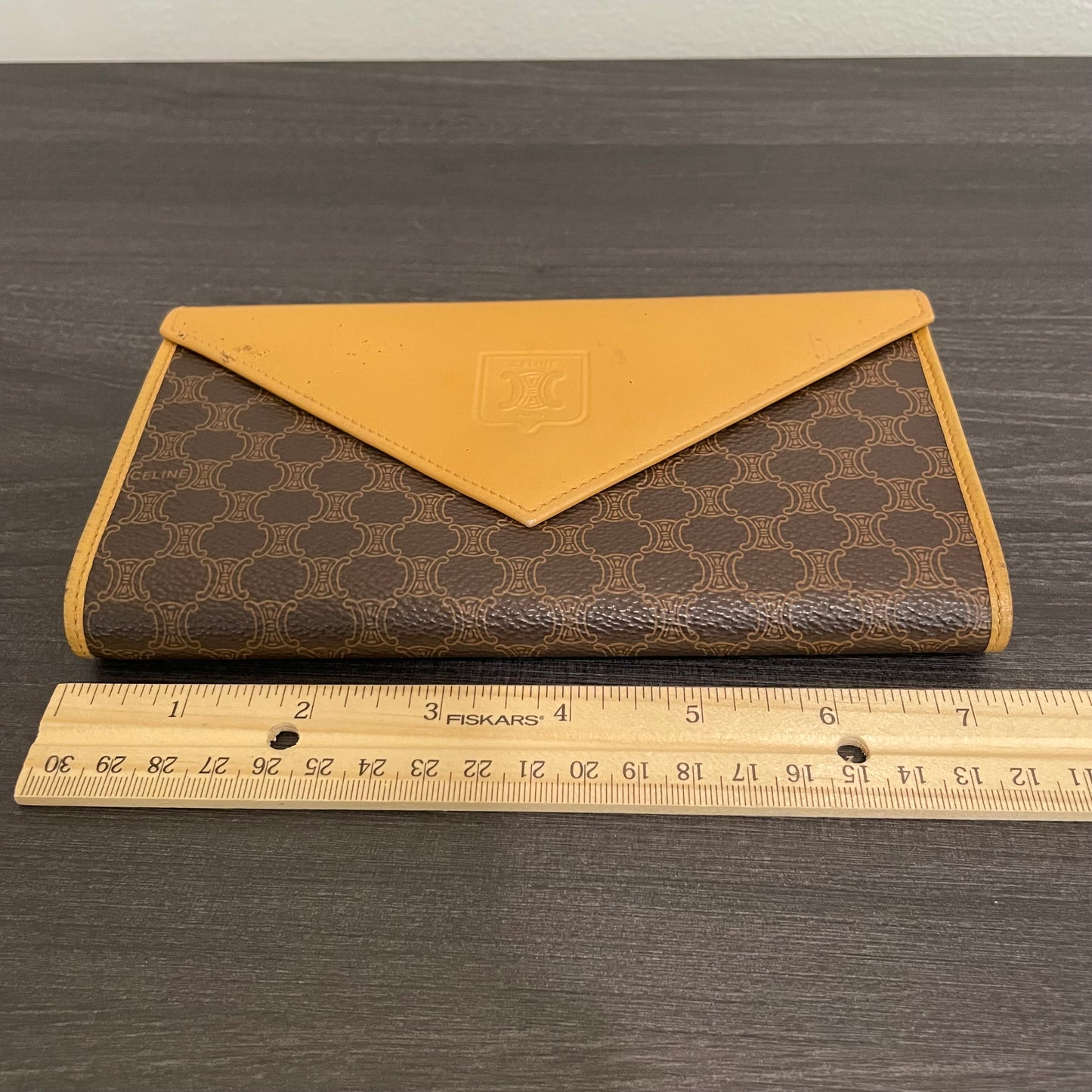 SOLD! Set of 2 Celine Leather Wallets
